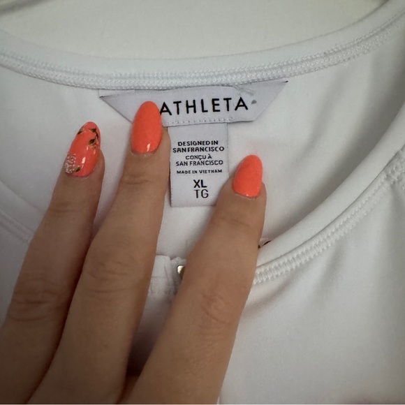 Athleta White Ace Tennis Dress - Picture 5 of 6